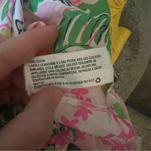 {Lilly Pulitzer by Target} button down floral shirt - Picture 6 of 6